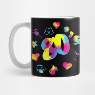 80s style ‒ Nostalgia Club - Neon Retro Mug